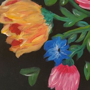 Peony Bouquet Painting16x20